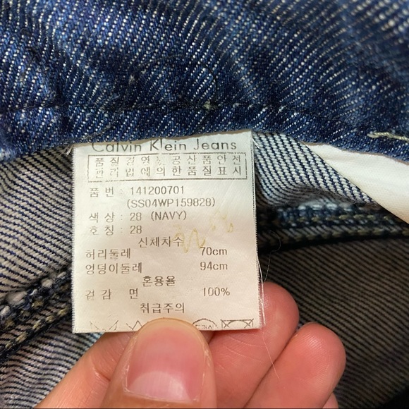 CALVIN KLEIN JEANS Women’s Flare Jeans Size 28 - Picture 6 of 11